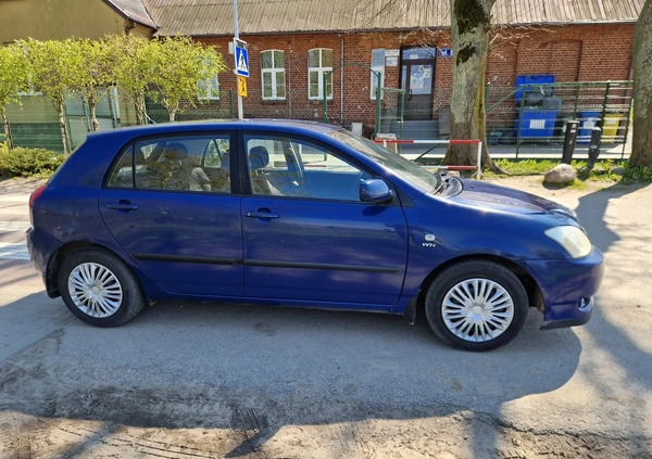 Toyota Corolla cena 4700 przebieg: 258000, rok produkcji 2003 z Żelechów małe 106